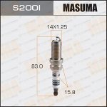 Свеча зажигания Masuma Iridium IKH16 с иридиевым электродом, арт. S200I