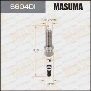 Свеча зажигания Masuma Double Iridium DILKAR7D11H с иридиевым электродом, арт. S604DI