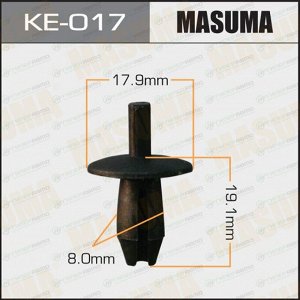 Клипса крепежная Masuma KE-017 (OEM 171885767)