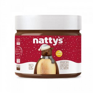 Паста арахисовая "New year" с какао и мёдом Natty's