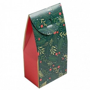 Коробка для десертов Happy New Year 9х19х6 см