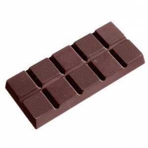 Форма для шоколада «Плитка» поликарбонатная CW1367, Chocolate World, Бельгия