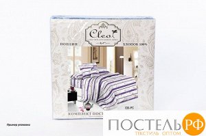 КПБ Cleo Поплин "Pure Cotton" полуторный 145*215*1 150*220*1(±5) 70*70*2(±2) 15/155-PC