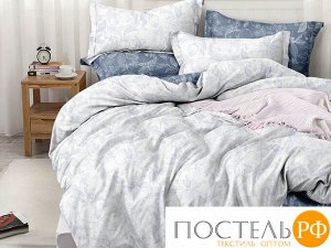 КПБ Cleo сатин набивной "Satin Lux" двуспальный 175*215*1 200*220*1 70*70*2 20/579-SL