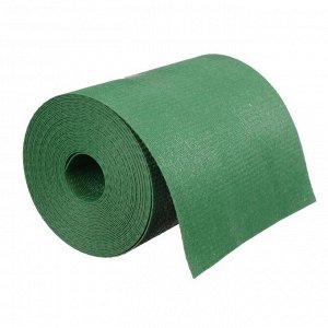 Лента бордюрная, 0.2 x 10 м, толщина 1.2 мм, пластиковая, зелёная, Greengo