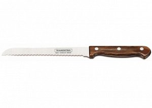 TRAMONTINA "Polywood" Нож для хлеба 18см 21125/197 ВЭД