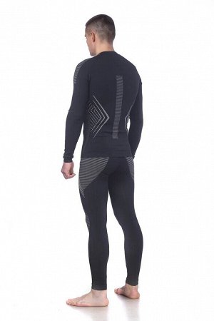 Комплект термобелья X-Line Sport мужской черный с серебром