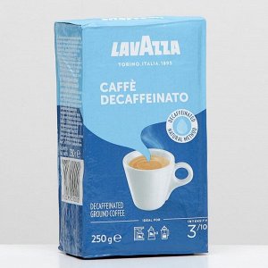 Кофе Lavazza Дек 250 гр кофе  молотый в/у