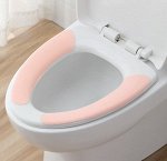 Самоклеющееся покрытие для унитаза, цвет розовый