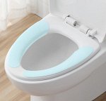 Самоклеющееся покрытие для унитаза, цвет голубой