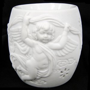 Аромалампа Ангел 9см керамика