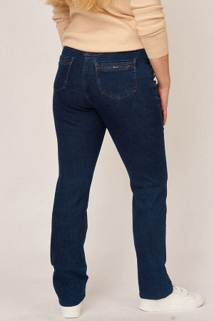 Слегка приуженные синие джинсы (ряд 46-58) арт. L-SS73109-4117-2