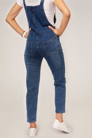 Комбинезон женский джинсовый