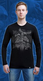 Футболки мужские Викинг (Светится в темноте и ультрафиолете)