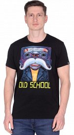 Футболки мужские Old School (Светится в темноте и ультрафиолете)