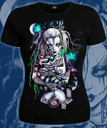 Футболки женские Dark Alice (Светится в темноте и ультрафиолете)