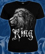 Футболки женские LEON KING (Светится в темноте и ультрафиолете)