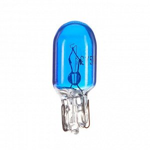 Галогенная лампа для автомобиля Cartage BLUE, T10, W5W, 12 В, 5 Вт, набор 2 шт