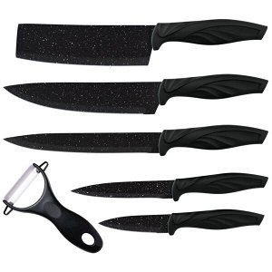 Набор кухонных ножей Zepter с топориком, 6 предметов