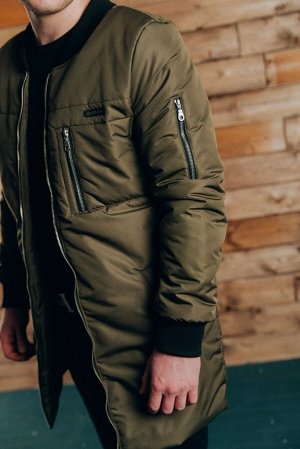 Удлиненный куртка-бомбер Арт. 344