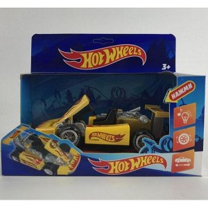 FY866 Машина металл свет-звук hot wheels СПОРТКАР, 15 см, инерц, кор. Технопарк в кор.2*30шт