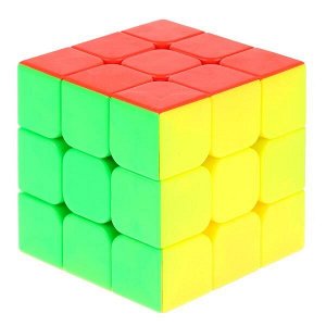 ZY874835-R Логическая игра кубик 3х3 на блистере 12*16*6см ТМ "ИГРАЕМ ВМЕСТЕ" в кор.2*60шт