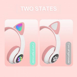 Беспроводные наушники Wireless Headset Cat STN-28