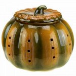 Банка для корнеплодов керамическая &quot;Тыква&quot; 16л, д34см, h29см