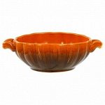 Салатник керамический &quot;Тыква&quot; 0,75л, д16,5см, h6,5см, малый.