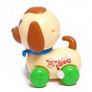 Игрушка заводная «Собака», цвета МИКС