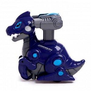 Игрушка заводная «Робот: Динозавр», двигается от нажатия, цвета МИКС