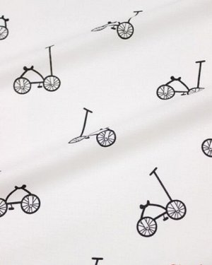 Поплин "Марафон - велосипеды", ш.2.2м, хлопок-100%, 115гр/м.кв