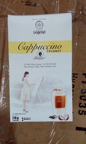 Растворимый Legend капучино кокoс