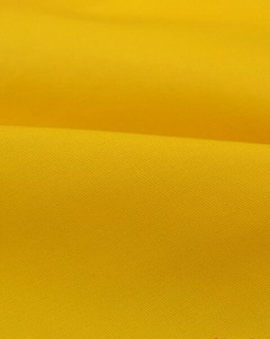 Брак(цена снижена) Саржа цв.желтый 1.5 м, хлопок-100%, 260 гр/м.кв