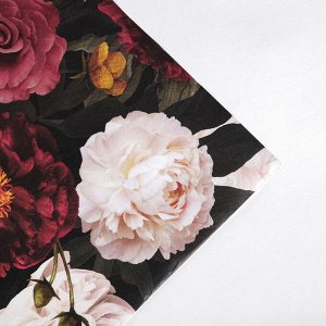 Бумага крафтовая «Цветы», 50 x 70 см
