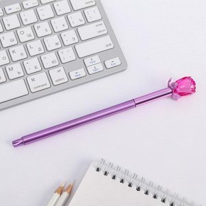 Ручка розовый кристалл "Роза"
