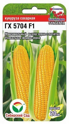 ГХ 5704 F1 6шт кукуруза (Сиб Сад)