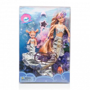 Набор кукол DEFA Lucy "Морские царевны" (в комплекте морское животное и аксессуары, в ассорт.)