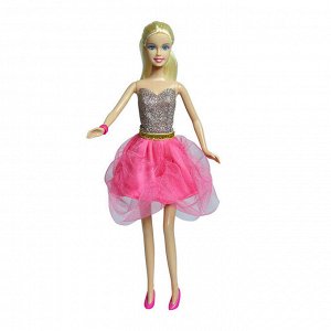 Кукла DEFA Lucy "Супермодель" (29 см, полка с обувью, сумки, расческа, в ассорт.)