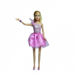 Кукла DEFA Lucy "Супермодель" (29 см, полка с обувью, сумки, расческа, в ассорт.)