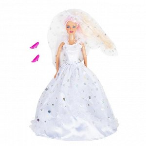 Кукла DEFA Lucy "Счастливая невеста" (в комплекте обувь, в ассорт.)