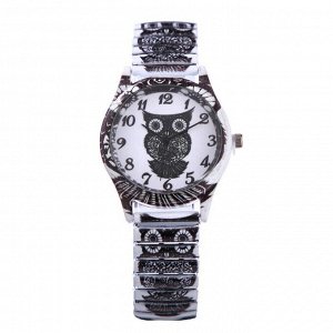 Подарочный набор 2 в 1 "Совушки": наручные часы и браслет