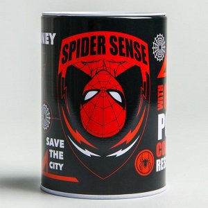 Копилка "Spider sense", Человек-паук 6,5 см х 6,5 см х 12 см
