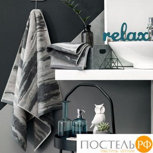 Togas ФЛИНТ сер-т.сер Комплект полотенец 50х100/70х140, 100% чес хл, 500 гр/м2