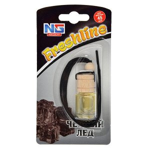 Ароматизатор подвесной Freshline ЧЁРНЫЙ ЛЁД (794-345)