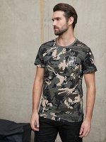 Фуфайка (футболка) муж BeGood SS21MJ222 Safari камуфляж