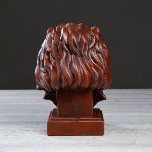 Копилка "Лев", коричневая, 24 см