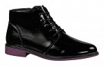 Z20125-01-1 черный (Нат.кожа/Байка) Ботинки женские