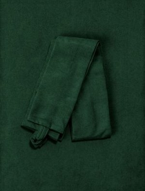 Шторы готовые "Бест", на ленте, цвет: зеленый, 400 х 270 см. арт. 2435