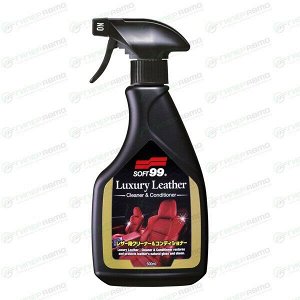 Очиститель-кондиционер салона Soft 99 Luxury Leather Cleaner & Conditioner, для кожи, с воском карнауба, бутылка с триггером 500мл, арт. 10335